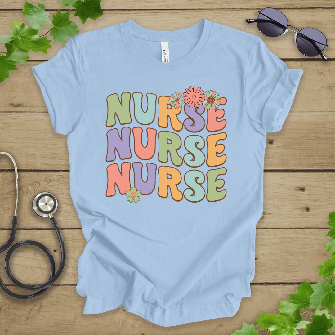 Retro Nurse T-shirt