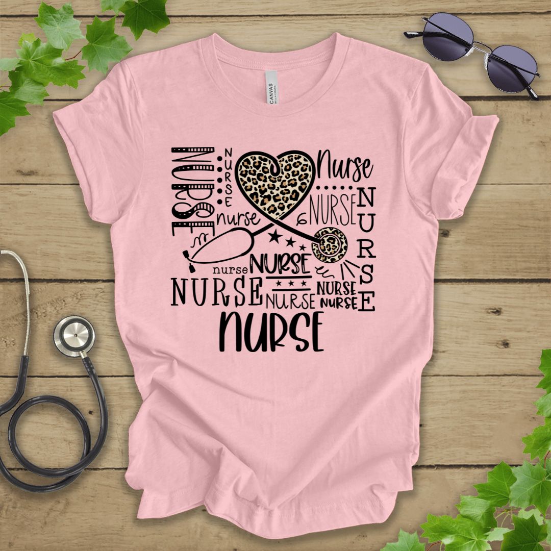 Cheetah Nurse T-shirt