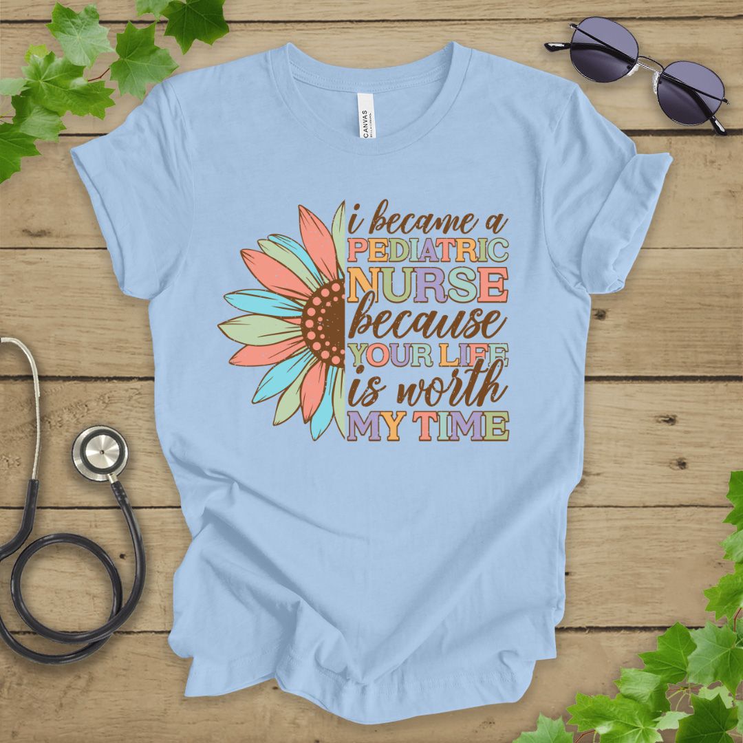 Retro Pediatric Nurse T-shirt