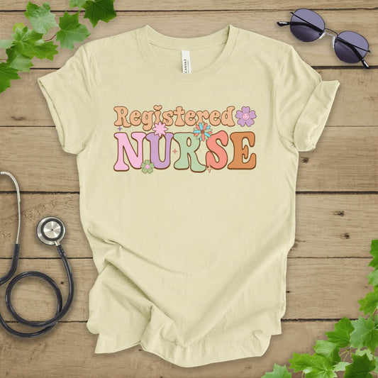 Retro Registered Nurse T-shirt