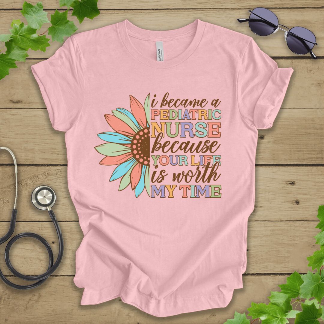 Retro Pediatric Nurse T-shirt
